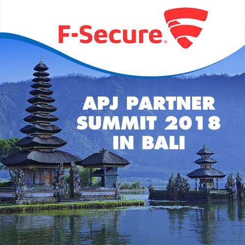 fsecure conducts apj partner summit 2018 in bali
