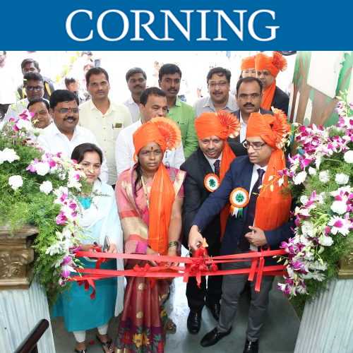 Corning opens a new school building in Pune