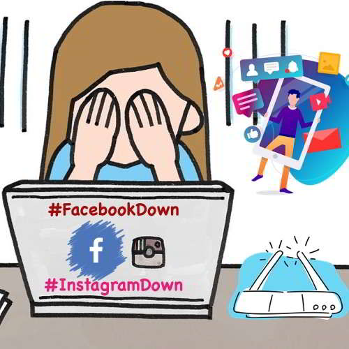  FacebookDown and  InstagramDown around the Globe   Users report trouble accessing the social media platforms - No One Knows Why  