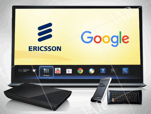 ericsson partners google to deliver pay tv experience