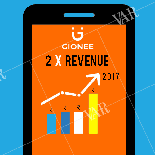 gionee to double revenue in 2017