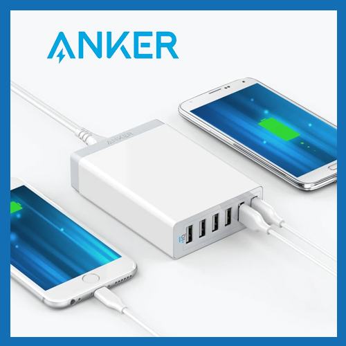 Anker unveils 60W, super compact 6 Port USB Wall charger