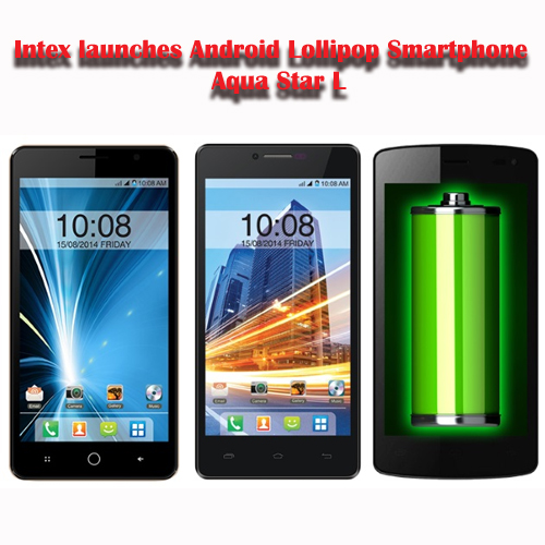 Intex launches Android Lollipop Smartphone Aqua Star L