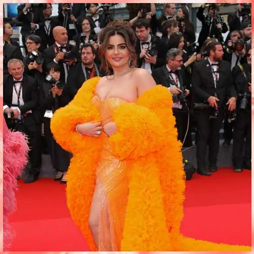 Actor Deepti Sadhwani steals the show on Day 3 of Cannes in a yellow gown
