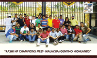 Rashi and HP Champions rejoice in Malaysia