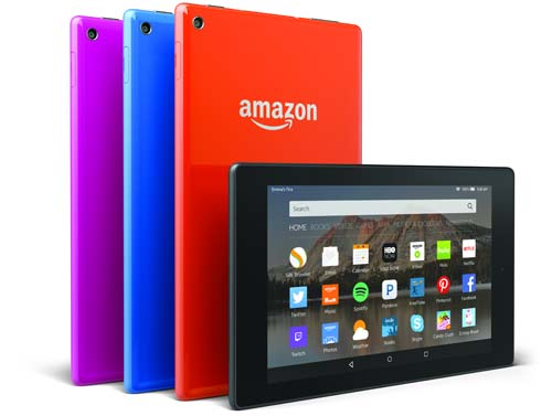Amazon Fire HD 8 provides 12 hours battery life, more storage and faster performance