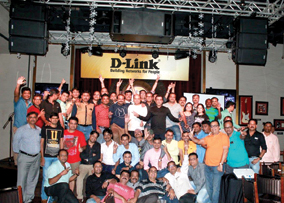 D-Link distributors celebrate their triumph at Hong Kong-Macau