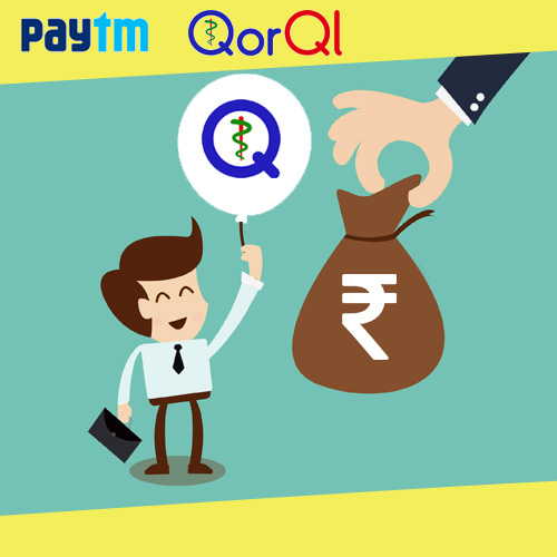 Paytm invests in healthcare startup QorQl