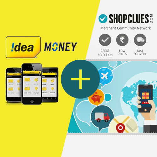 Idea Money partners Shopclues