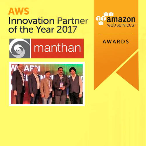 Manthan honored with Innovation Partner Award at AWS Partner Summit 2017