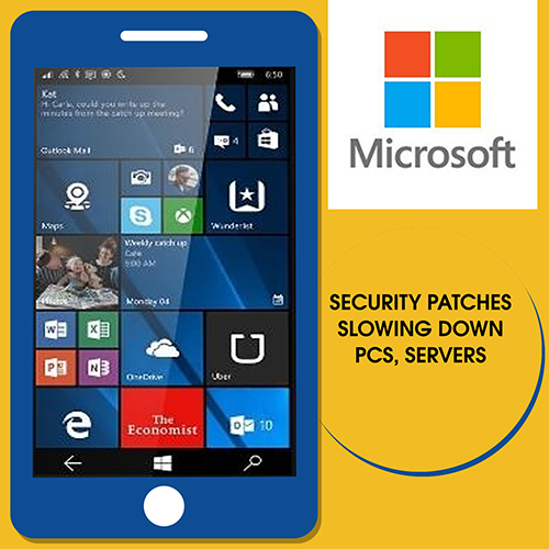 Security patches slowing down PCs, servers-Microsoft