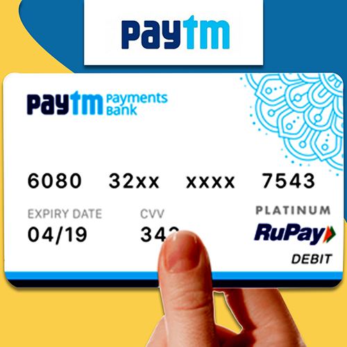 Paytm rolls out RuPay debit card