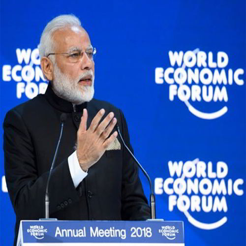 World Economic Forum 2018 - Urges joint action on climate change and protectionism