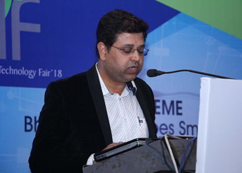 Manas Ranjan Panda, Director-STPI, Bhubaneswar at 10th OITF 2018