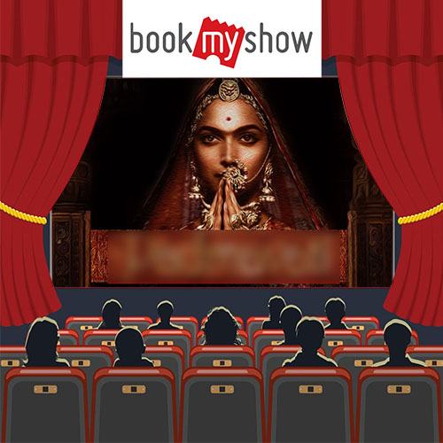 BookMyShow sells 5 million tickets for Padmaavat, contributes 60% of opening weekend collection