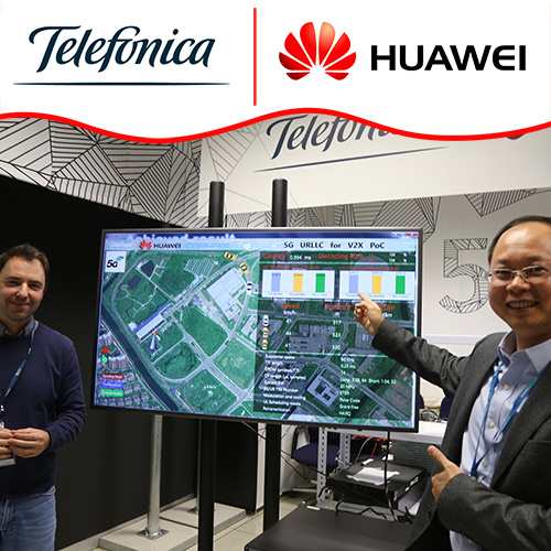 Telefónica and Huawei set a new milestone in Self-Driving Car