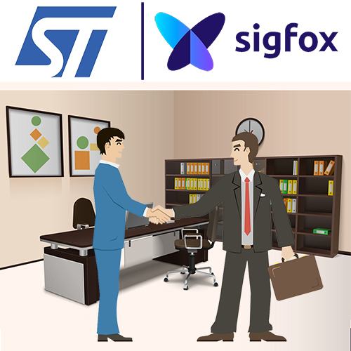 STMicroelectronics joins forces with Sigfox Cooperate