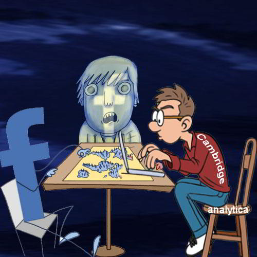 Is Facebook establishing its Optimism for 87 MN wordless simulated users after incrimination in Cambridge Analytica Scandal ???
