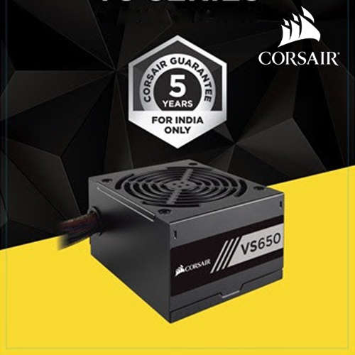 5 years warranty on Corsair VS Series PSUs