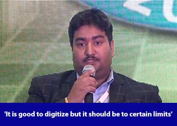 Manish Gaur, Head, IT- Patanjali Group at 16th IT FORUM 2018