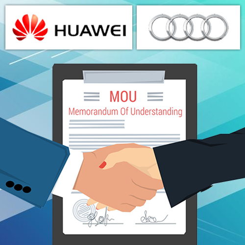 Huawei and Audi sign MoU to develop intelligent connect vehicles