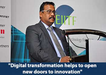 Dr. Deepak Kumar Sahu, Chief Editor – VARINDIA at 9th EIITF 2018