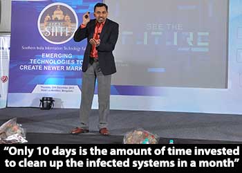 Sunil Sharma, M.D.(Sales), Sophos at 9th SIITF 2018