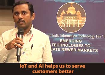 Vasudevan Ramasamy, Manager IT, Aster CMI Hospital at 9th SIITF 2018