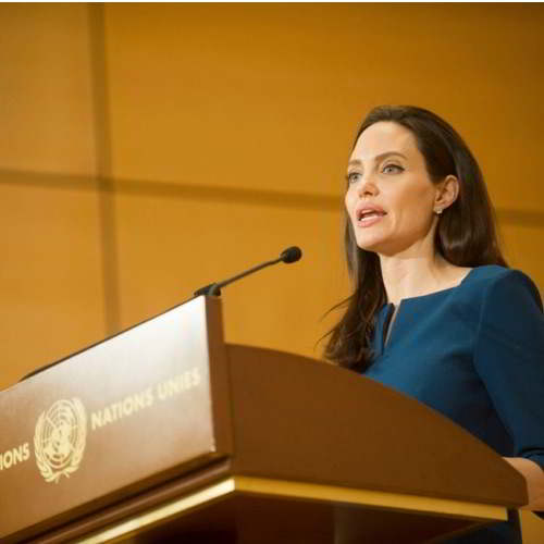 Angelina Jolie pushes for women to be part of Afghanistan peace talks