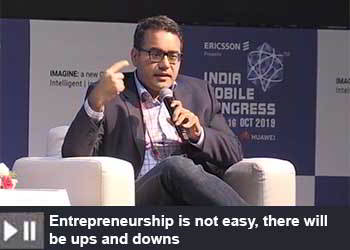 Kunal Bahl - CEO - Co-Founder - Snapdeal at India Mobile Congress 2019