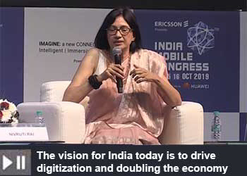 Nivruti Rai - Country Head And VP Data Center Group, Intel at India Mobile Congress 2019