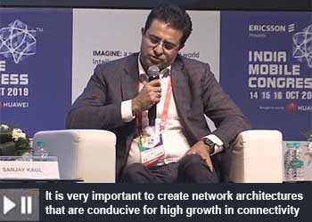 Sanjay Kaul - President, APJ Service Provider Business Cisco at India Mobile Congress 2019