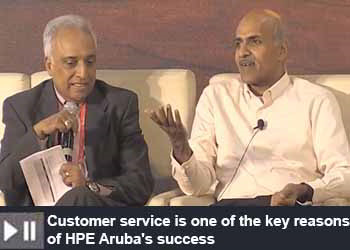 Fireside Chat between Rajan Mathews, DG - COAI and Partha Narasimhan, CTO - HPE Aruba at India Mobile Congress 2019