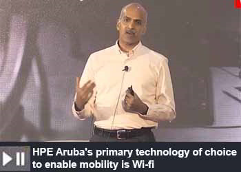 Partha Narasimhan, CTO, Aruba, HPE Aruba at India Mobile Congress 2019