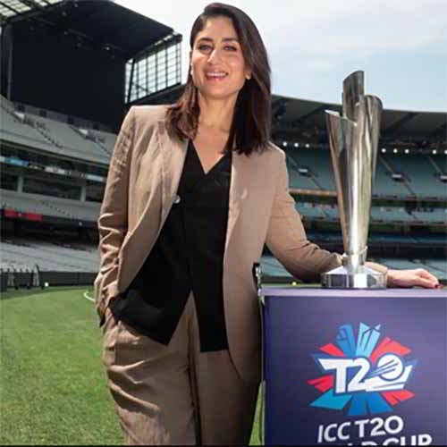 Kareena Kapoor unveiled the ICC World Cup trophies