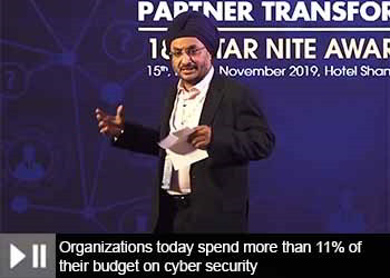 Harsh Marwah, Chief Growth Officer - iValue InfoSolutions at 18th Star Nite Awards 2019