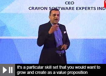 Vikas Bhonsle, CEO - Crayon Software Experts India at Panel Discussion - 1, 18th Star Nite Awards 2019