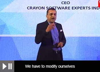 Vikas Bhonsle, CEO - Crayon Software Experts India at Panel Discussion - 3, 18th Star Nite Awards 2019
