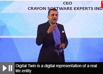 Vikas Bhonsle, CEO - Crayon Software Experts India at 18th Star Nite Awards 2019, at Part - 2