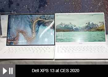 Dell XPS 13 at CES 2020