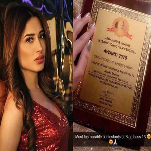 Bigg Boss 13’s Mahira Sharma apologises on forged Dadasaheb Phalke International award issue