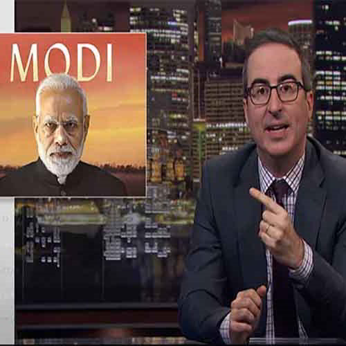 John Oliver criticizes Disney's Hotstar for blocking episode critical of PM Modi