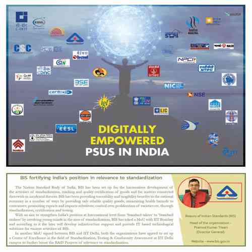 BIS fortifying India’s position in relevance to standardization  Beauru of Indian Standards (BIS)