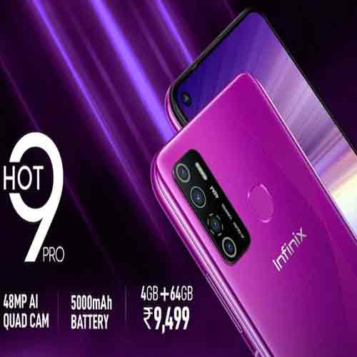 Infinix unveils HOT 9 Pro on Flipkart