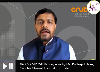 Mr. Pradeep K Nair, Country Channel Head- Aruba India