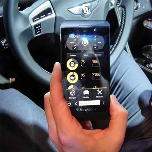 BlackBerry builds iOS of cars, focusing into automotive industry