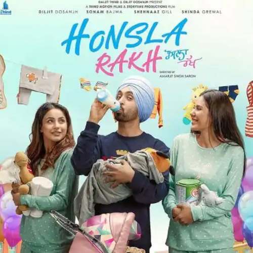 Diljit Dosanjh shares poster of 'Honsla Rakh' starring Shehnaaz Gill