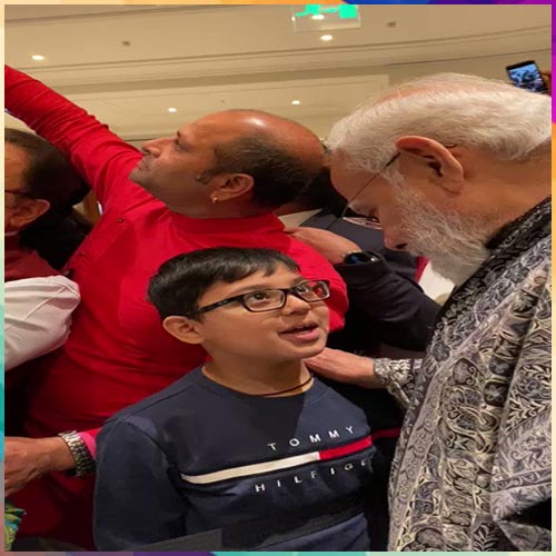 PM Modi grooves to the patriotic song sung by an Indian boy, watch the video