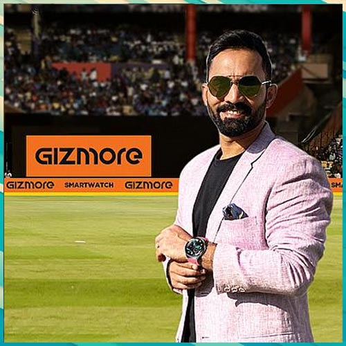 Gizmore appoints Dinesh Karthik as its Brand Ambassador