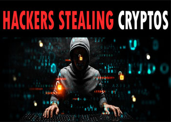 Hackers stealing cryptos